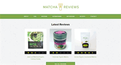 Desktop Screenshot of matchareviews.com